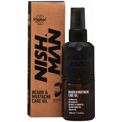 NISHMAN Beard & Mustache Care Oil 100ml – Zboží Dáma