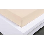 Xpose Jersey prostěradlo Exclusive bílá káva 90x200 – Zboží Dáma