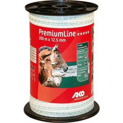 Polyetylenová páska pro elektrické ohradníky PremiumLine Q 12,5 mm – Hledejceny.cz