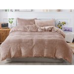 Xpose povlečení mikroplyš JORGA hnědé 140x200 70x90 – Sleviste.cz