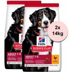 Hill’s Science Plan Adult Large Breed Chicken 2 x 14 kg – Hledejceny.cz