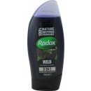 Sprchový gel Radox Men Feel Wild Blackberry & Ginger 2v1 sprchový gel 250 ml