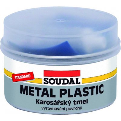 Soudal Metal plastic Standard 250 g šedá – Zboží Mobilmania