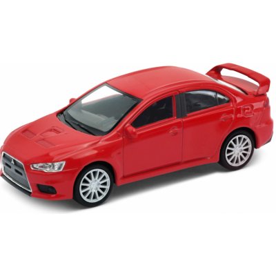 Welly Mitsubishi Lancer EVO červené 1:34