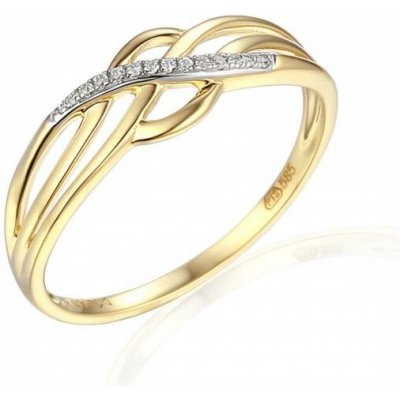 Gems prsten Gianna kombinované zlato s brilianty 585 38 1 2760.2ZB0.0.55.HSI.000 – Hledejceny.cz