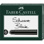 Faber-Castell 0025/1855070 Inkoustové bombičky krátké 6 ks černá – Zboží Živě