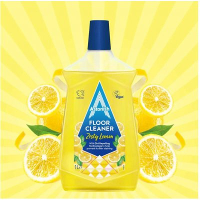 Astonish Specializovaný čistič na podlahy Citrus Burst s vůní citrusu 1 l – Hledejceny.cz
