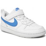Nike Court Borough Low 2 (Psv) BQ5451 123 White/Photo Blue/Pure Platinium