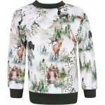 V-Mart Mikina Lesní zvířata Zelená – Zbozi.Blesk.cz