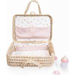 Antonio Juan 92321 Proutěný kufřík s výbavičkou pro panenku – Zboží Dáma