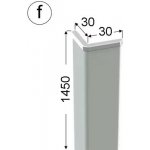 Ochranný roh 3030 fbílá /145 - fólie bílá