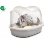 JK ANIMALS plastová koupelna pro činčily 26 x 20 x 20 cm – Sleviste.cz