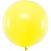 Balónek PartyDeco Balón latexový pastelový citronově žlutý 60 cm