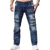Pánské džíny Kosmo Lupo kalhoty pánské KM8006 džíny jeans jeans