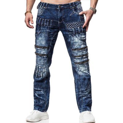 Kosmo Lupo kalhoty pánské KM8006 džíny jeans jeans