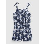 Gap dětský lněný vzorovaný overal Tmavě modrá – Zboží Mobilmania