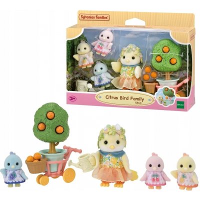 Sylvanian Families 5860 Rodina citronových ptáčků – Zboží Mobilmania