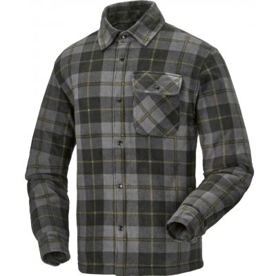 Parkside pánský flanelový overshirt šedá – Zboží Dáma