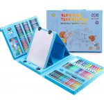 Aga Malířská sada v kufříku 208ks Modrá – Hledejceny.cz