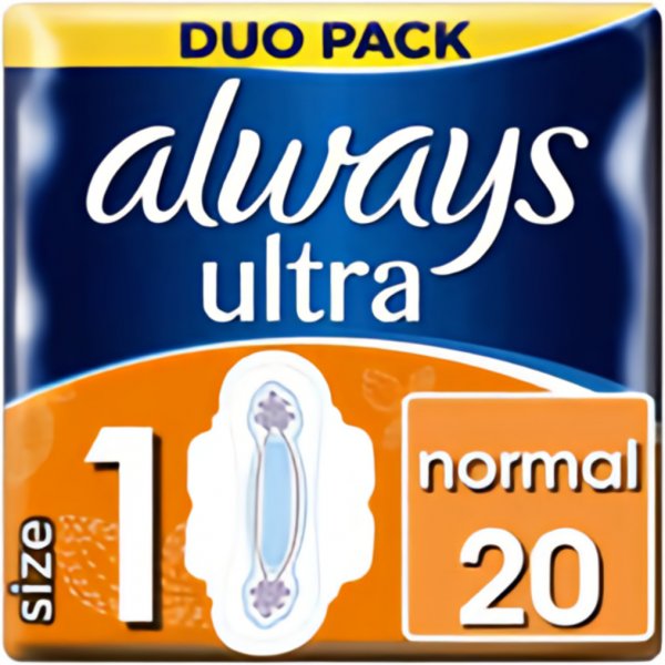 Hygienické vložky Always Duo Ultra Normal Plus 2 x 10 ks