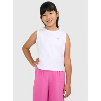 4F dětské tílko Tori bílá – Zbozi.Blesk.cz