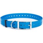 Dog Trace Modrý plastový řemen s okem voděodolný 70 cm – Hledejceny.cz