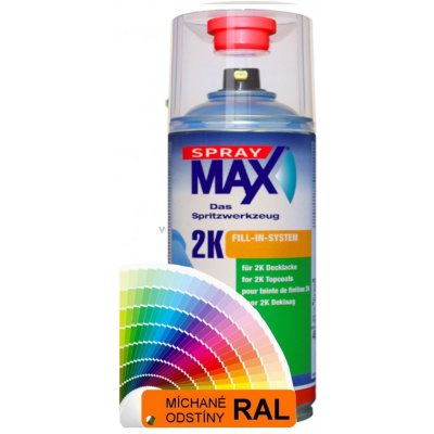 SPRAYMAX 2K Dvousložkový akrylátový sprej odstíny RAL - LESK 400ml - RAL 6032 signální zelená | Zboží Auto