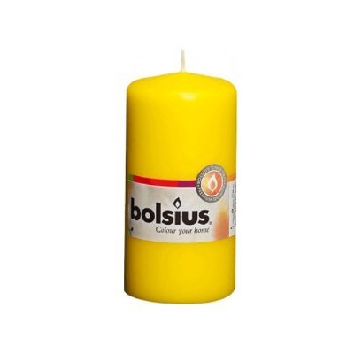 Bolsius Žlutá 60 x 120 mm – Zboží Mobilmania