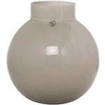 Skleněná váza Ernst Beige 22 cm Ernst – Hledejceny.cz