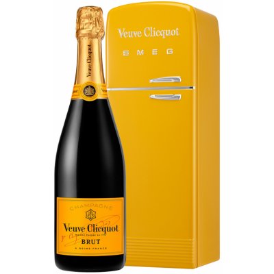 Veuve Clicquot Le Fridge Brut Yellow Label 12% 0,75 l (kazeta) – Zboží Mobilmania