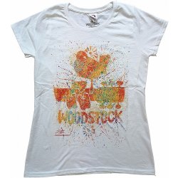 Woodstock Splatter Girly White