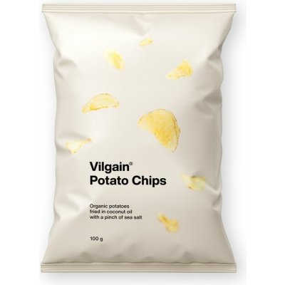 Vilgain Bramborové chipsy BIO mořská sůl 100 g – Zboží Mobilmania
