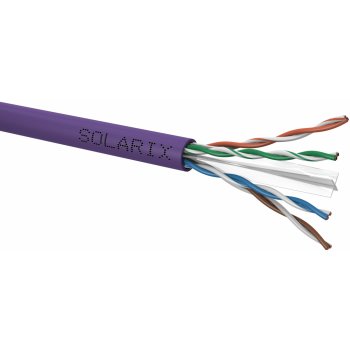 Solarix SXKD-6-UTP-LSOH CAT6 UTP, LSOH, drát, 500m