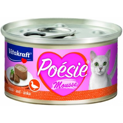 Vitakraft Cat Poésie paté paštika kachna 85 g – Zboží Mobilmania