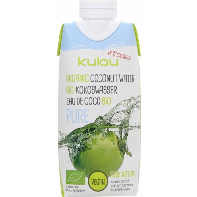 PURE KULAU 100% BIO kokosová voda 330 ml – Hledejceny.cz