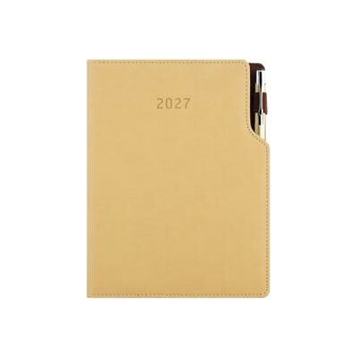 GEP A5 denní 2027 béžová – Zboží Živě