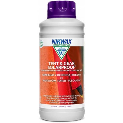 Nikwax Impregnace na stany Tent & Gear SolarProof 1000 ml – Zboží Dáma