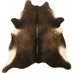 Dekorační kožešina, pravá hovězí kůže, 3– 4 m², tmavě hnědá FK11001311DAE – Hledejceny.cz