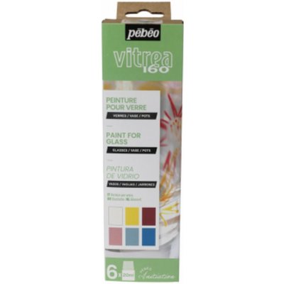 Vitrea Sada barev na sklo 6 x 20ml – Zboží Dáma