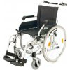 Invalidní vozík DMA Invalidní vozík s brzdami 118-23 PLUS—Šířka sedu 48 cm