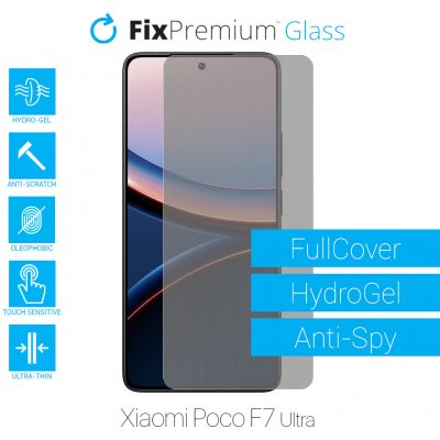 Ochranná folie FixPremium HydroGel Anti-Spy pro Xiaomi Poco F7 Ultra – Zboží Živě