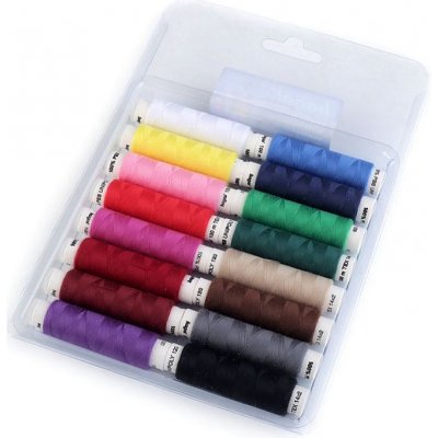 Hagal Sada nití UNIPOLY 120, 100 m cívka, 16 ks cívek – Sleviste.cz