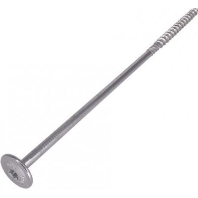 HPM TEC RAPI-TEC SK 8,0x260/80+R - stavební vrut do dřeva, polozávit, pozink, talířová hlava, TORX T40 – Hledejceny.cz