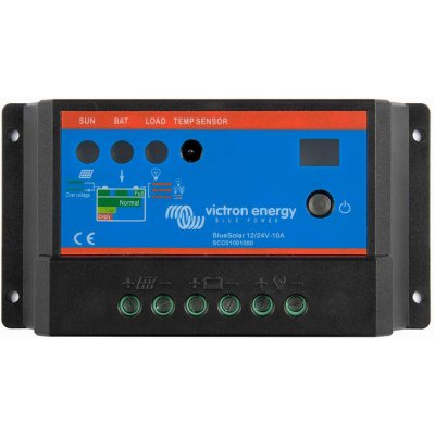 Victron BlueSolar PWM - Light 12 / 24V 10A SCC010010000 – Zboží Mobilmania