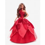 Barbie VÁNOČNÍ BRUNETKA – Zboží Dáma
