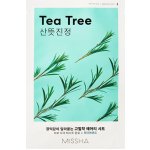 Missha Airy Fit Sheet Mask Tea Tree plátýnková maska s výtažkem z tea tree 19 g – Zboží Dáma