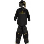 Unihoc Brankářský SET Alpha Evolab Black/gold + maska Unihoc Alpha Prime Evolab Gold – Hledejceny.cz
