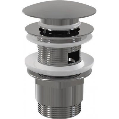 Alcadrain Výpusť umyvadlová click clack 5/4" celokovová s přepadem, velká zátka A390 – Hledejceny.cz