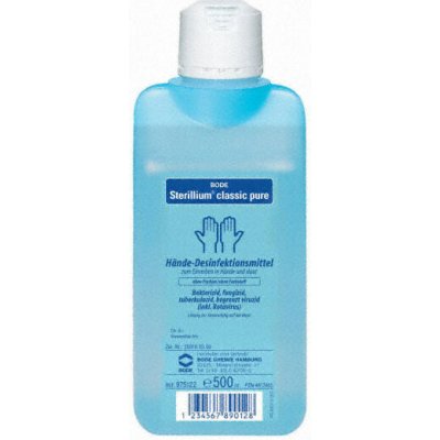 Sterillium 126023 Klasický přípravek na dezinfekci rukou 500 ml – Hledejceny.cz