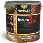 Primalex Lazura 3v1 2,5 l teak tmavý – Zboží Mobilmania